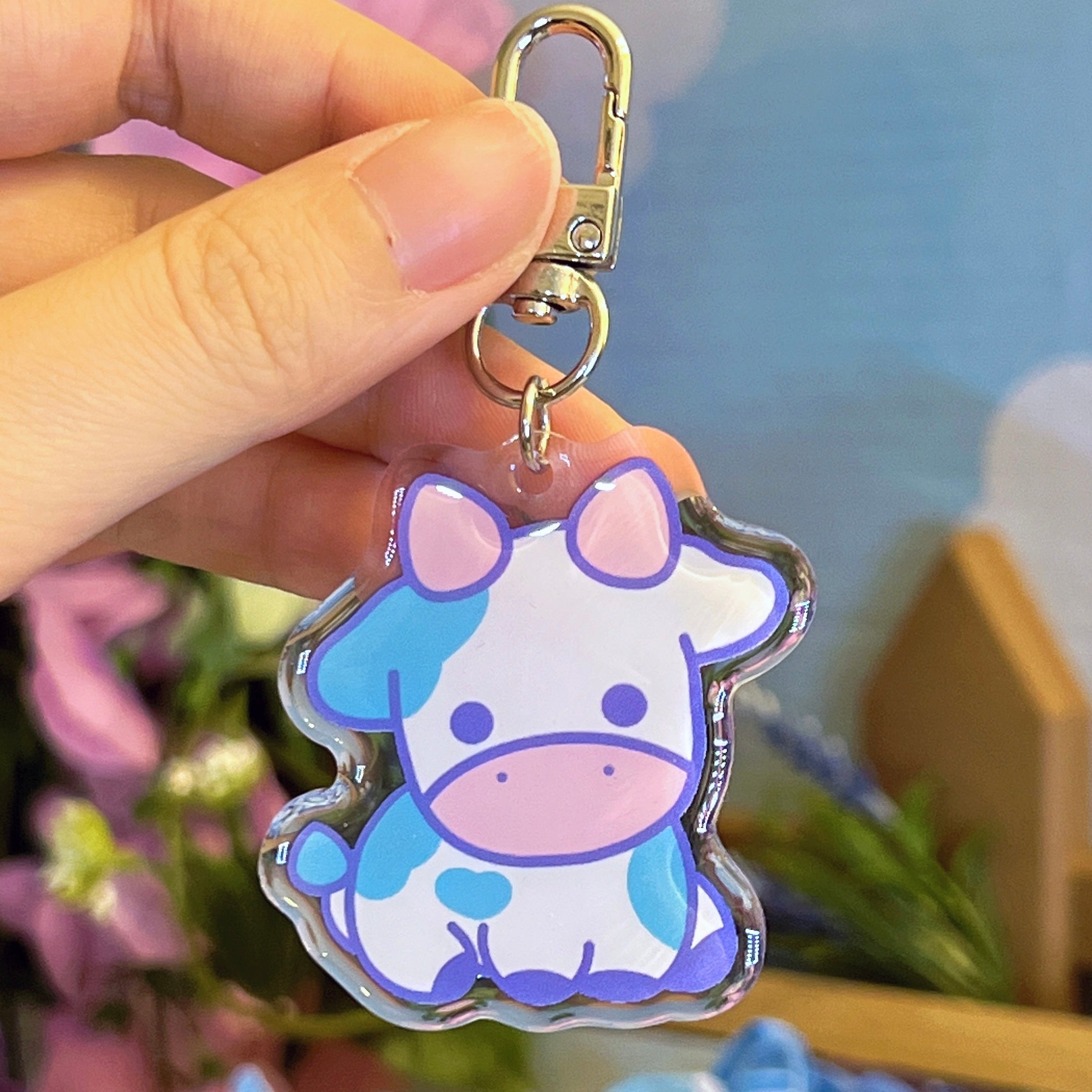 Cute Cow Keychains Series 1 – Berrycutestudio